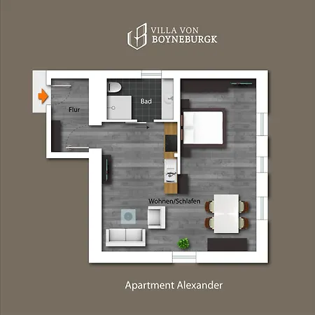 Von Boyneburgk דירה *